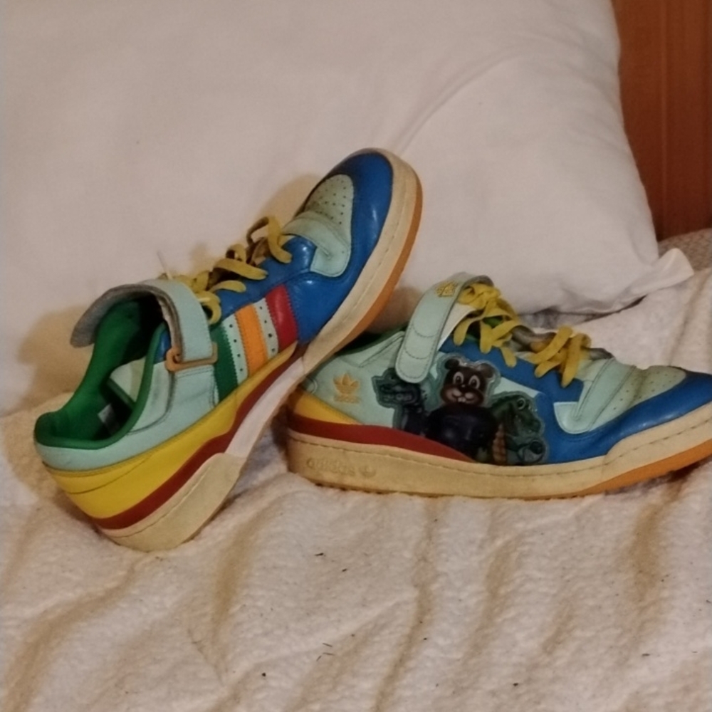 Adidas X Kerwin Frost Limited Edition Benchmates Multicolor Men Size 13 Sneakers